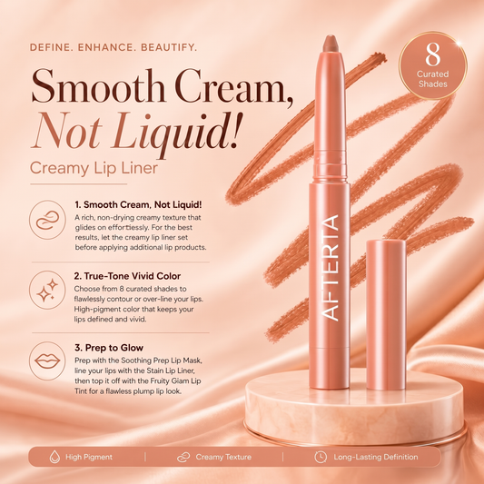Last Day Buy 1 Get 1 Free Easy Glide Lip Liner — Creamy, Blendable Color with Smooth Application, Summervibes