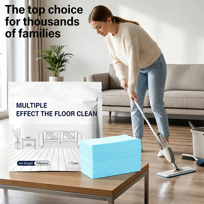 Multi-Effect Floor Cleaning Sheets