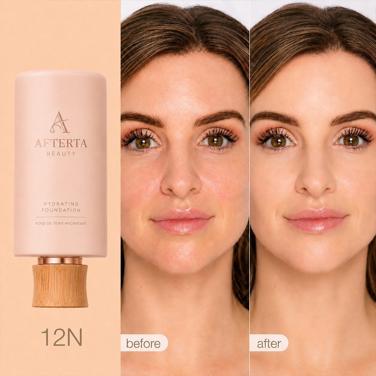 Full Coverage Serum Foundation & FREE Brush