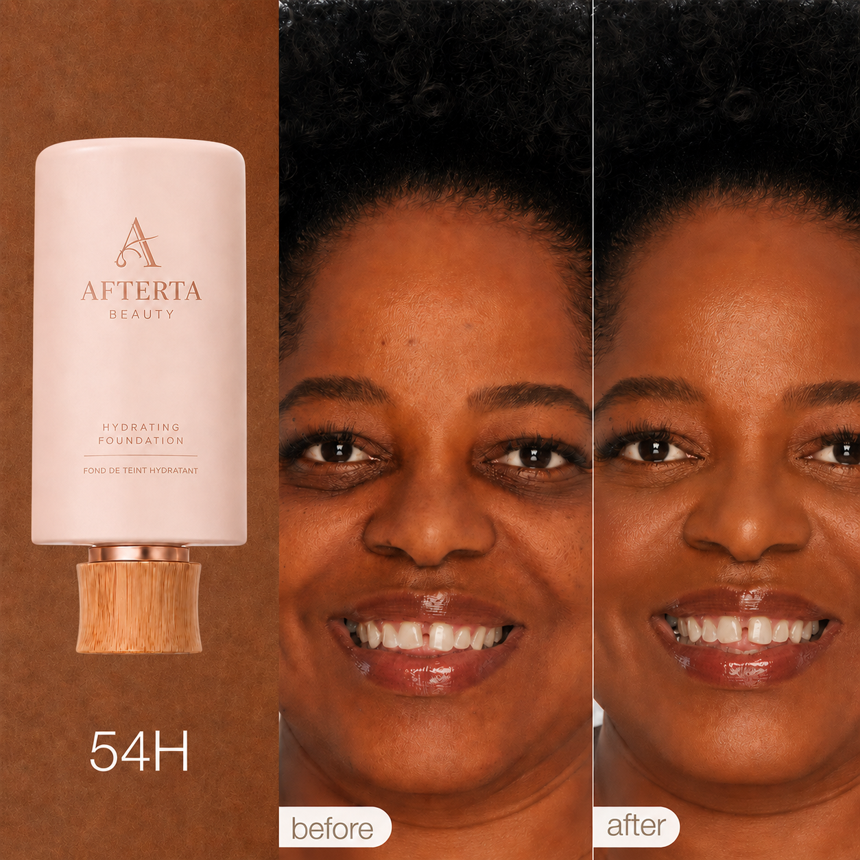 Full Coverage Serum Foundation & FREE Brush