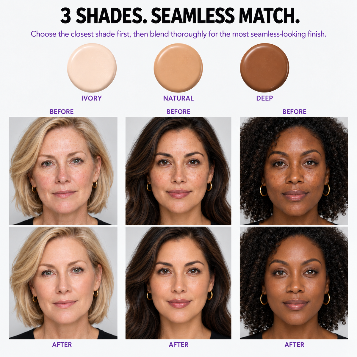 🔥 BUY 2 GET 1 FREE ✨ | AQA 2 in-1 Color-Changing Foundation Stick