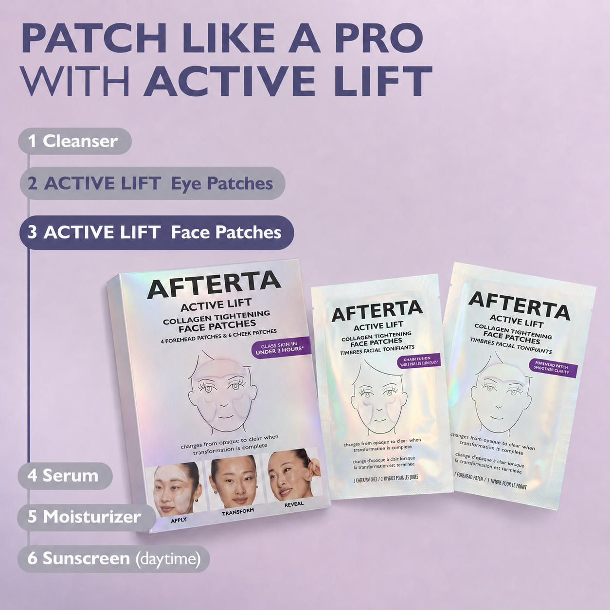 AFTERTA® Collagen Tightening Face Patches