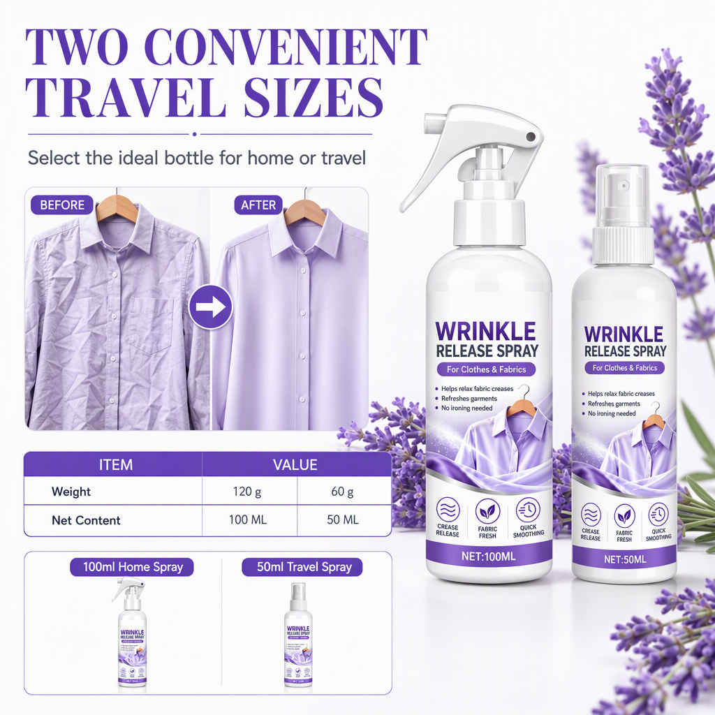 💥No Ironing Clothing Remover Spray