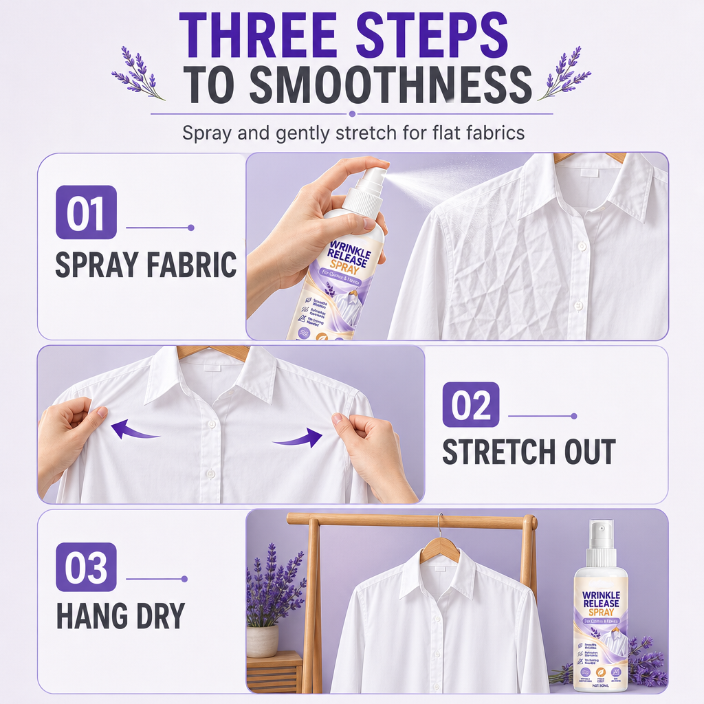 💥No Ironing Clothing Remover Spray